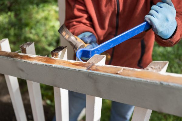 Deck Railing Replacement in Coeur D Alene