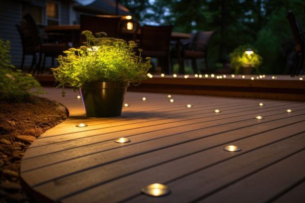 Ground Level Deck Construction in Coeur D Alene