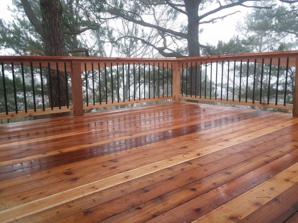 Cedar Deck Repair in Coeur D Alene